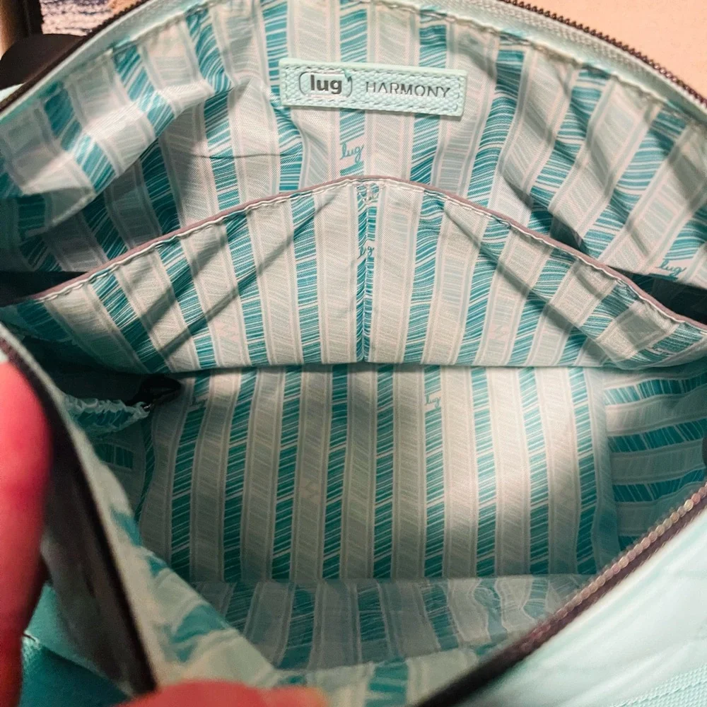 LUG Matte Luxe Harmony bag - aquamarine - Gently used - Picture 5 of 11
